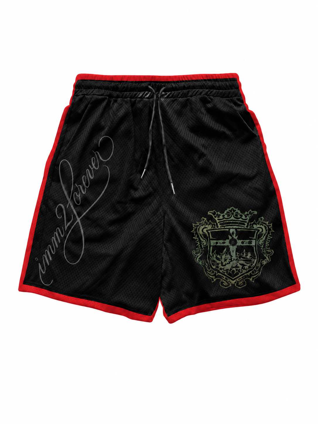 “YANG” MESH SHORTS